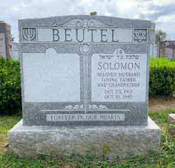 beutel-jewish-granite-headstone-ridgewood-nj